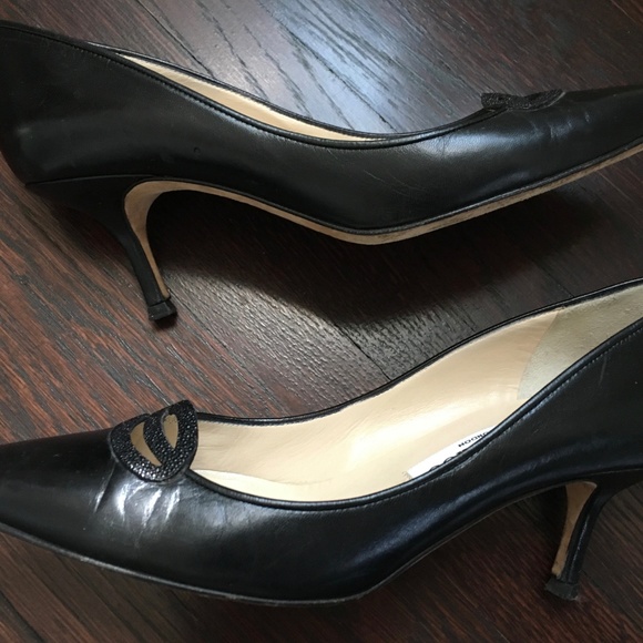 JIMMY CHOO - Black Pumps - Size 37 - Picture 6 of 8